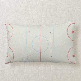 Cojín Lumbar Gráfica de Hockey sobre Hielo con estilo perturbad