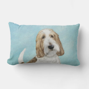 Cojín Lumbar Gran Basset Griffon Vendeen - Arte Perro Original