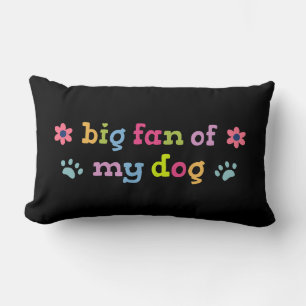 Cojín Lumbar Gran fan de mi perro