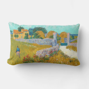 Cojín Lumbar Granja en Provenza - Vincent van Gogh