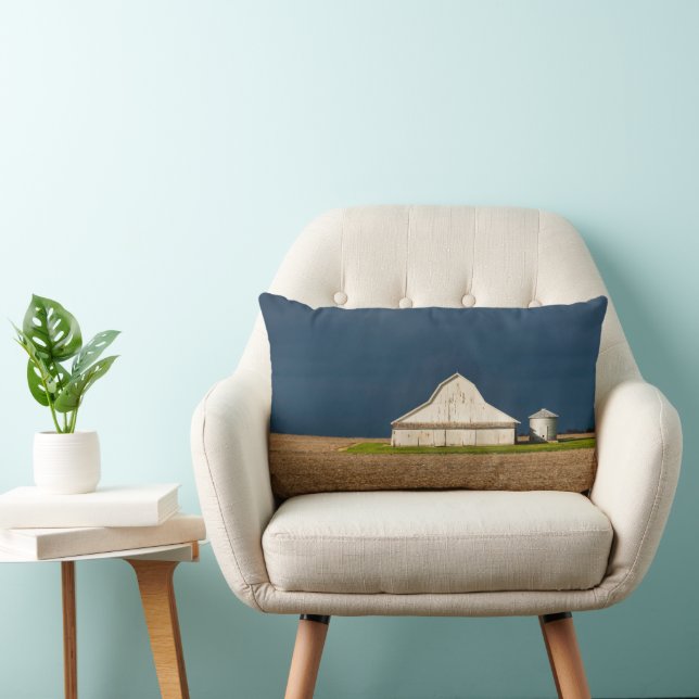 Cojín Lumbar Granjas | Pabellón Blanco y Silo (Silla)