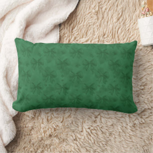 Cojín Lumbar Green Christmas Bows