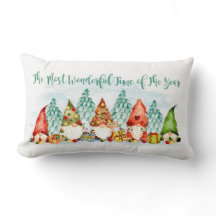 Grupo Gnomes de acuarela de navidades