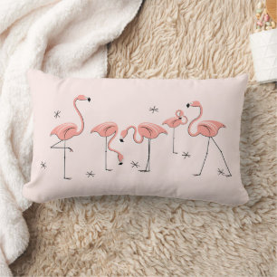 Cojín Lumbar Grupo lumbar Flamingos Pink