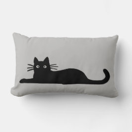 Cojín Lumbar Guay Black Cat | Amante del gato domesticado Short