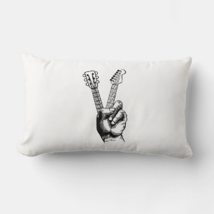 Cojín Lumbar Guitar Lover Say Hi Guitar Gift
