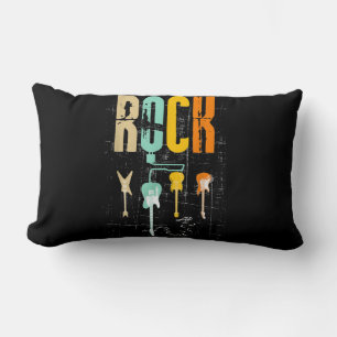 Cojín Lumbar Guitar Lovers Estilo retro Regalo Para Guitari