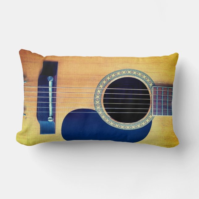 Cojín Lumbar Guitarra Acústica Dreadnought (Anverso)