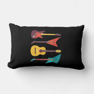 Cojín Lumbar Guitarra Eléctrica Y Regalo De Músico De Guitarra 