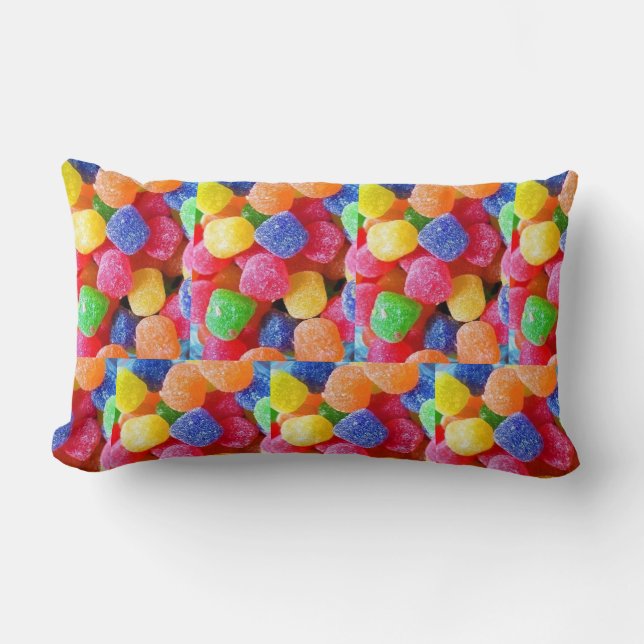 COJÍN LUMBAR **GUM DROPS GALORE** PILLOW (Anverso)