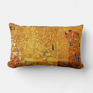 Cojín Lumbar Gustav Klimt Árbol de la Vida: Simbolista Art Nouv