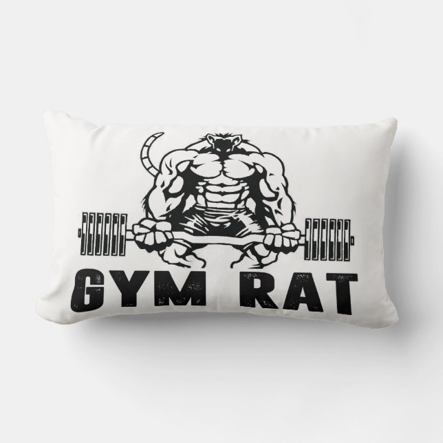 Cojín Lumbar Gym Rat (Anverso)