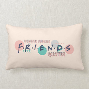 Cojín Lumbar Habla con fluidez citas de FRIENDS™