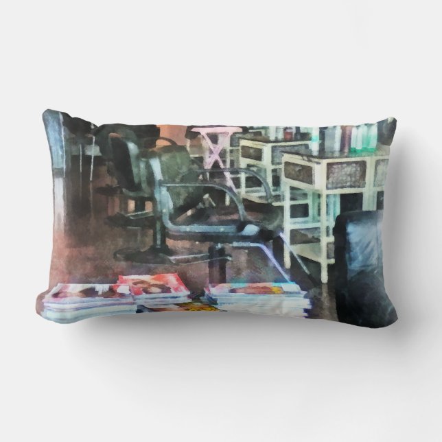 Cojín Lumbar Hair Salon (Anverso)