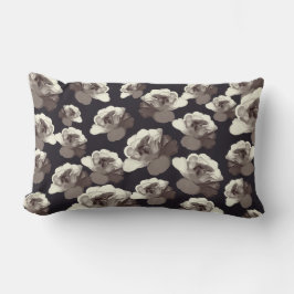 Cojín Lumbar Halloween Night Gothic Rose Decorative