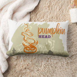 Cojín Lumbar Halloween Stamp Collection "Pumpkinhead" 13" x 21"