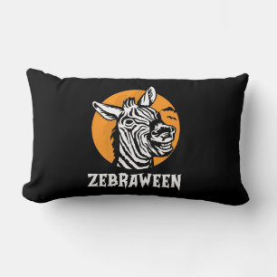 Cojín Lumbar Halloween Zebra
