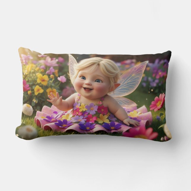 Cojín Lumbar Happiness Fairy (Anverso)