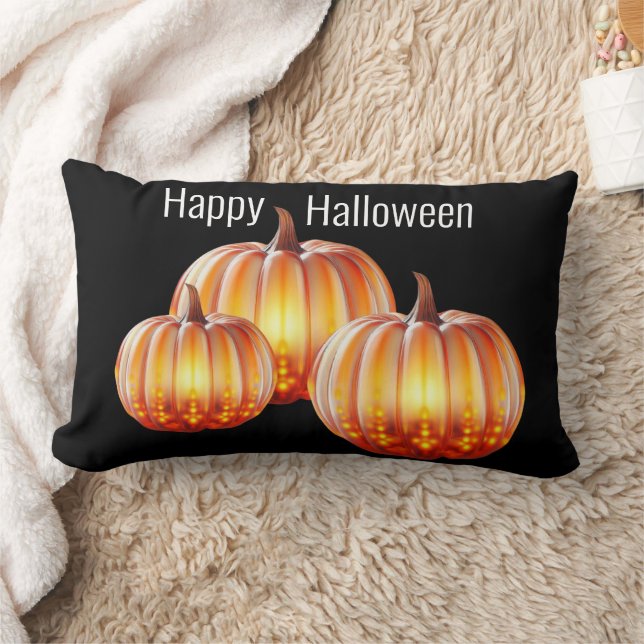 Cojín Lumbar Happy Halloween (Manta)