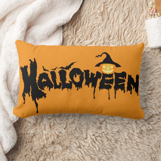 COJÍN LUMBAR HAPPY HALLOWEEN (Manta)