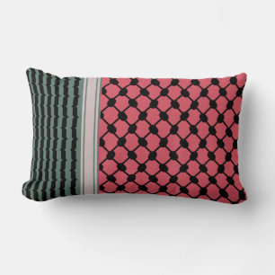 Cojín Lumbar Hatta Keffiyeh Kufiya Folk