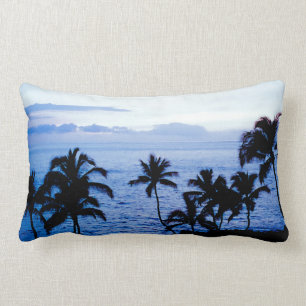 Cojín Lumbar Hawaii azul