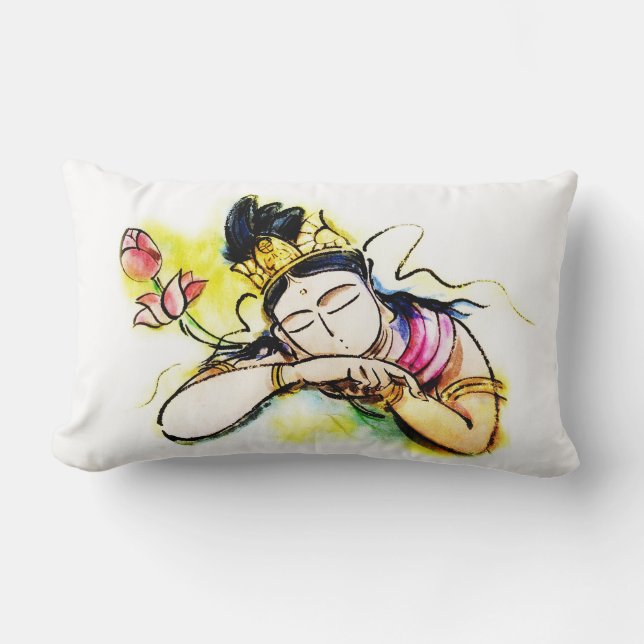 Cojín Lumbar Hearts of Kannon / 観音の心 (Anverso)