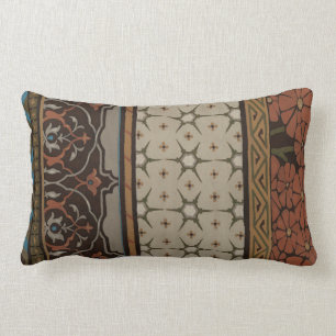 Cojín Lumbar Heirloom Textiles con patrones decorativos