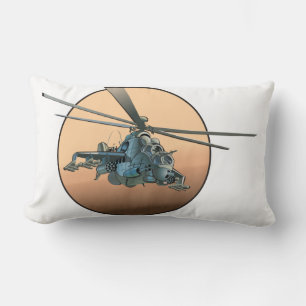 Cojín Lumbar Helicóptero personalizado