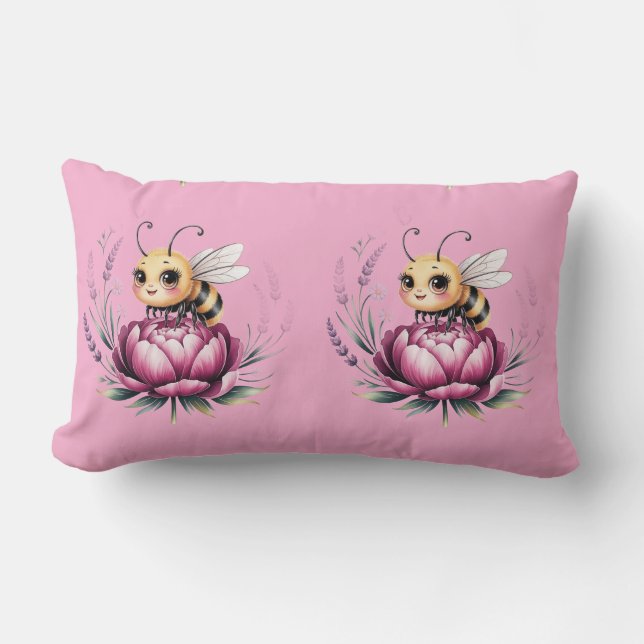 Cojín Lumbar Hello summer  (Anverso)