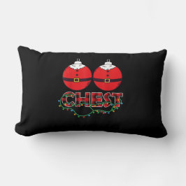 Cojín Lumbar Hermano oso Navidades LGBT Lección gay del orgullo