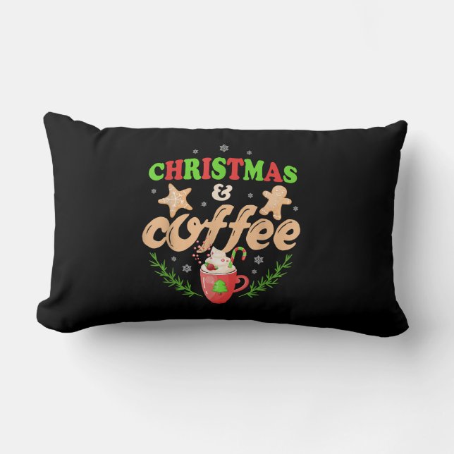 Cojín Lumbar Hermano oso Navidades LGBT Lección gay del orgullo (Anverso)