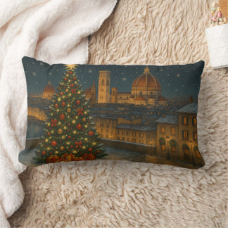 Cojín Lumbar Hermosa Navidad de Florencia