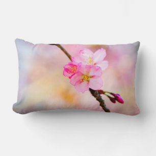Cojín Lumbar Hermosas flores de cerezo de Sakura