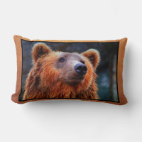 Hermoso retrato de oso marrón de vida salvaje foto