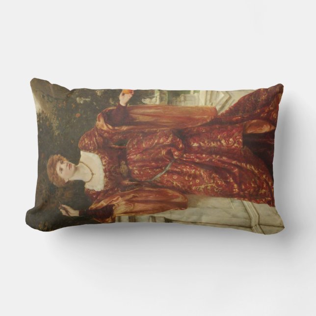 Cojín Lumbar Hesperia (por Frank Dicksee) (Anverso)