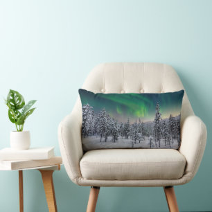 Cojín Lumbar Hielo y nieve Paisaje invernal, Finlandia