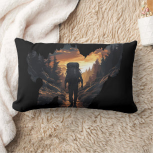 Cojín Lumbar Hiker Adventure Lumbar Pillow - Explorador de la n