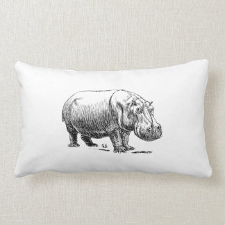 Cojín Lumbar Hippopotamus