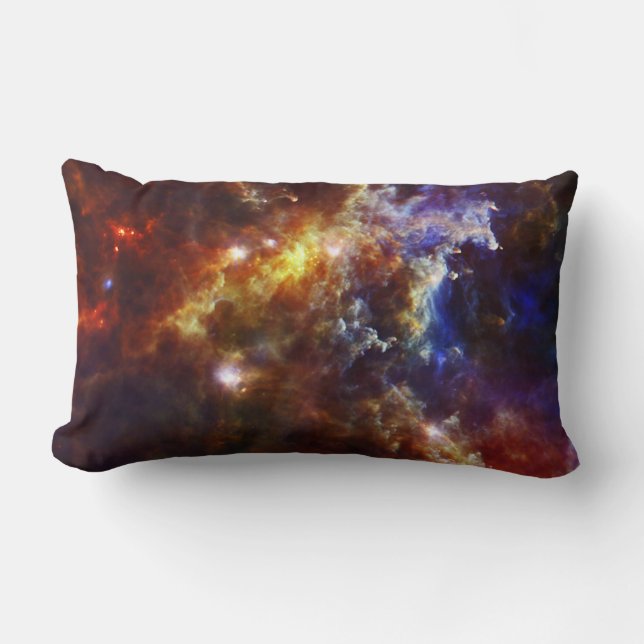 Cojín Lumbar Hippy Nebulosa Pillows (Anverso)