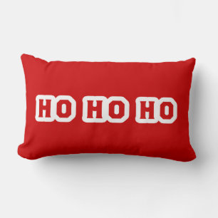 Cojín Lumbar HO HO decorativo Santa