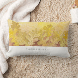 Cojín Lumbar Hojas de roble otoñales