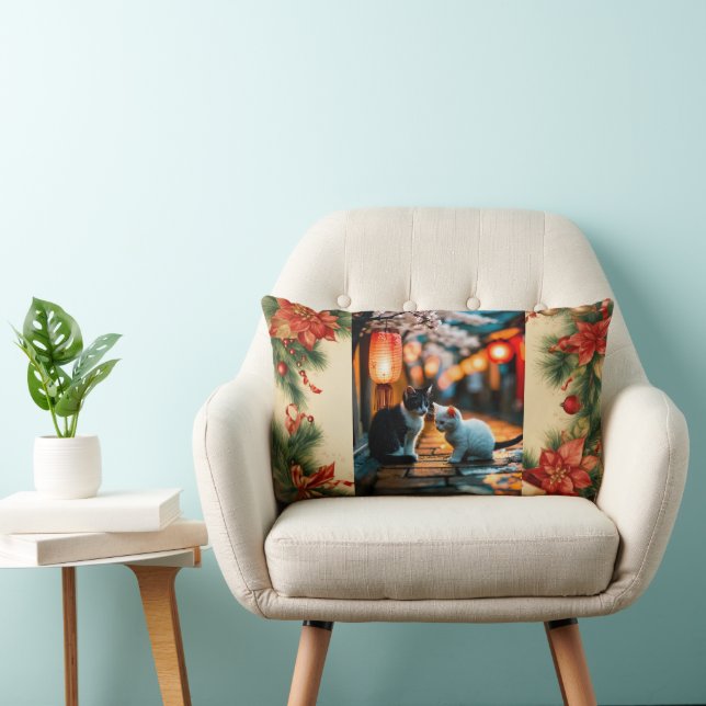 Cojín Lumbar 🛋️ Holiday Comfort empieza aquí - Navidades Pillo (Silla)
