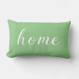 Cojín Lumbar .home green dump Pillow