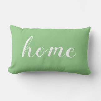 Cojín Lumbar .home green dump Pillow