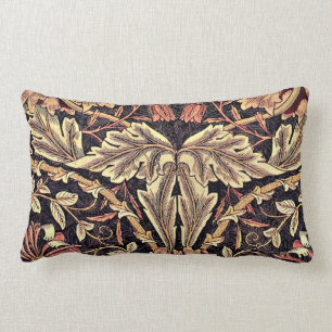 Cojín Lumbar Honeysuckle, un diseño vintage de William Morris