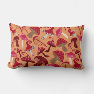 Cojín Lumbar Hongos Cute