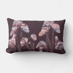 Cojín Lumbar Hongos de tinta morada