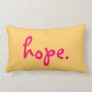 Cojín Lumbar Hope Inspiradora Pilow