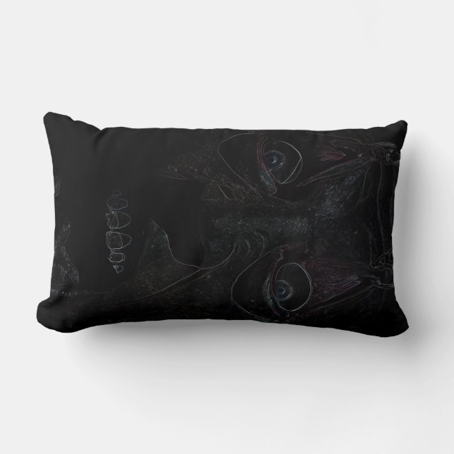 Cojín Lumbar Horror Skull Hug Me Pillow Scream (Anverso)